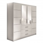 Ντουλάπα Bali 4D τετράφυλλη-Fusiko