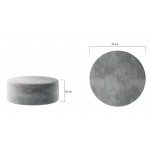 Πουφ Berino-Roz 75x75x42