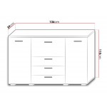 Μπουφές Bari-Leuko-Mauro