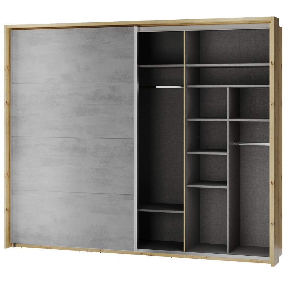 Διαχωριστικό ντουλάπας Davenport με ράφια