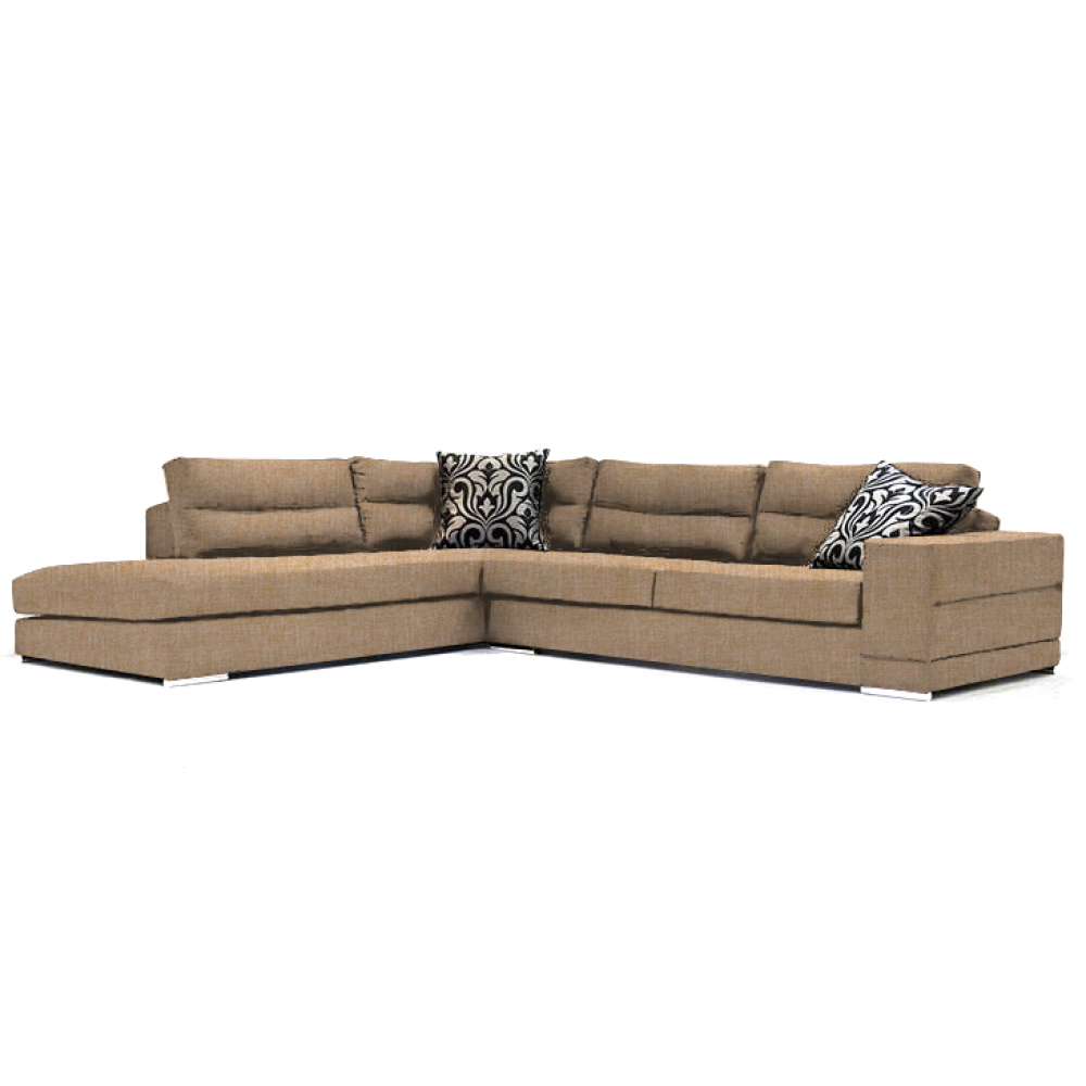 Γωνιακός καναπές Caza-Δεξιά-280φ 220β-Sand