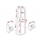 Στήλη μπάνιου Roza