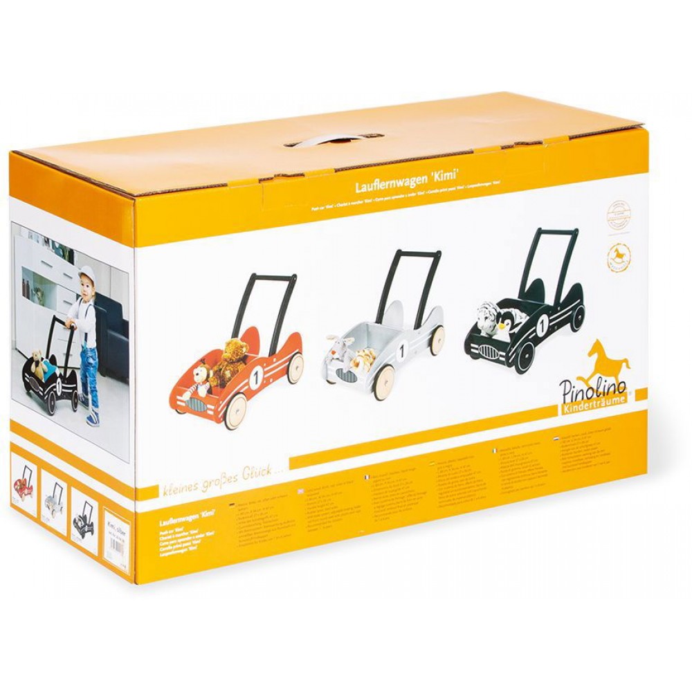 Καροτσάκι - περπατούρα Kimi - Κόκκινο