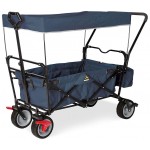 Καροτσάκι Paxi dlx Comfort πτυσσόμενο με φρένο - Μπλε