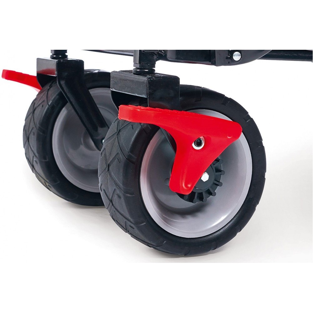 Καροτσάκι Paxi dlx Comfort πτυσσόμενο με φρένο - Μπλε