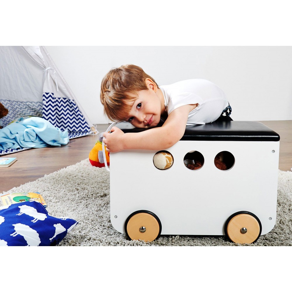 Κουτί αποθήκευσης Jim - Λευκό