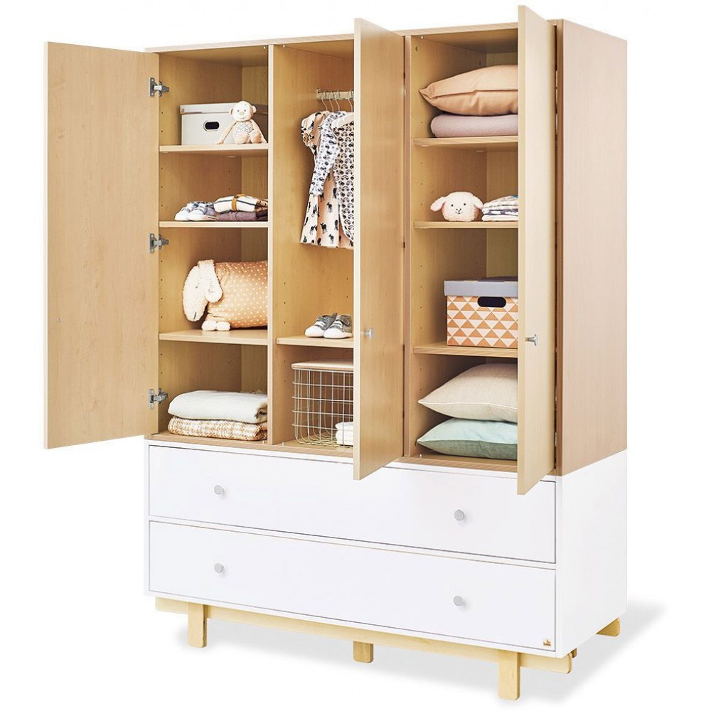 Ντουλάπα Boks τρίφυλλη