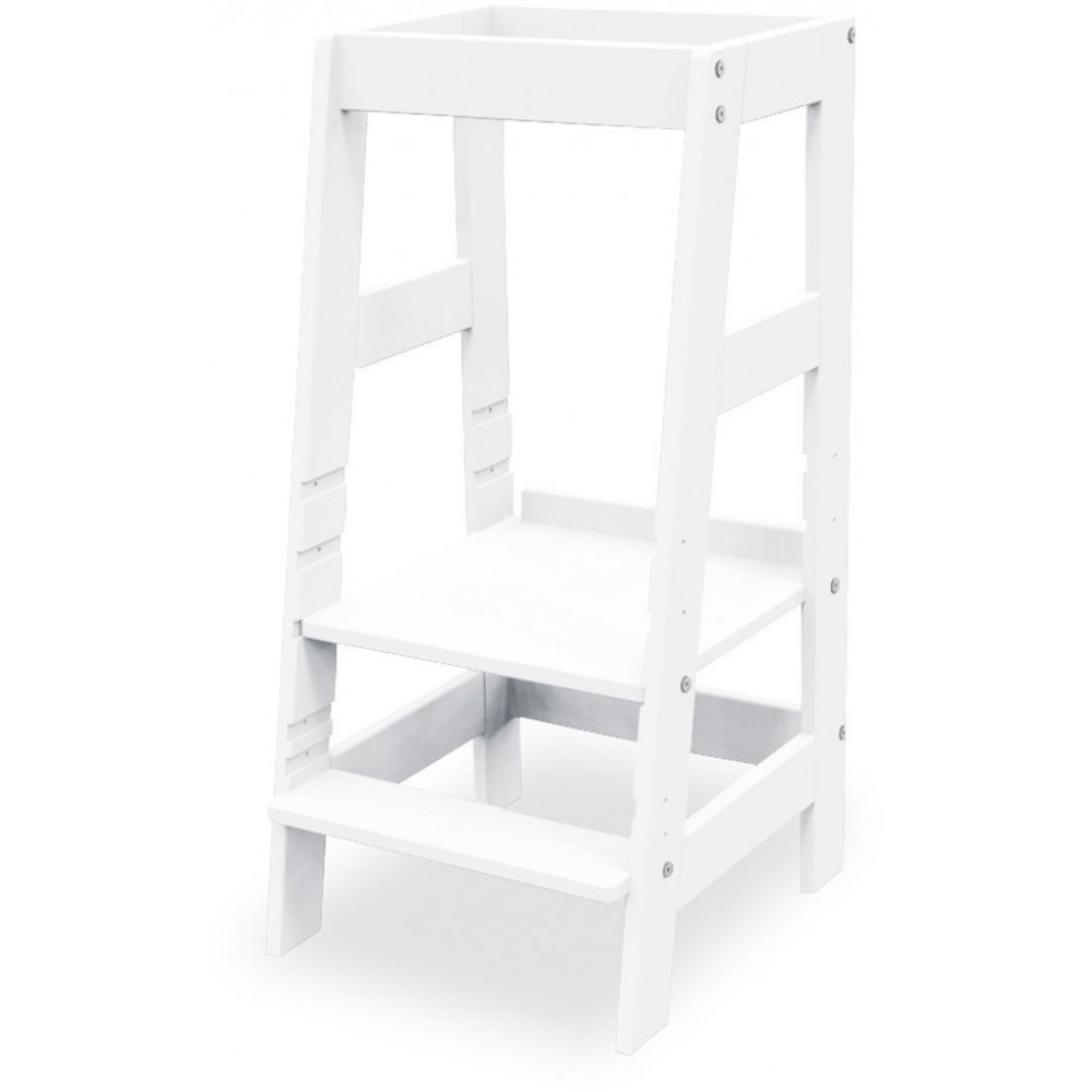 Παιδικό κάθισμα ψηλό ρυθμιζόμενο - Λευκό