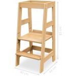 Παιδικό κάθισμα ψηλό ρυθμιζόμενο - Φυσικό