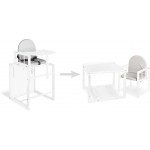 Πολυμορφική καρέκλα φαγητού Lene - Λευκό