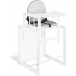 Πολυμορφική καρέκλα φαγητού Lene - Λευκό