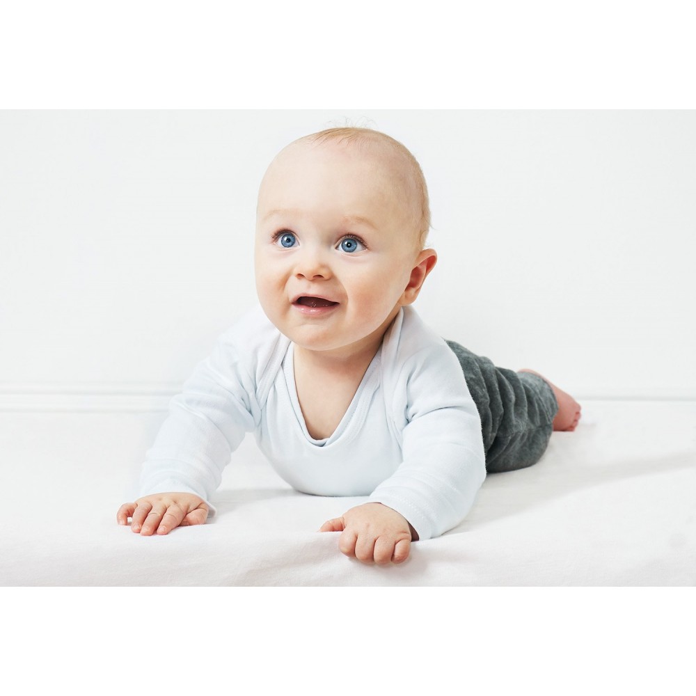 Σεντόνι βρεφικού κρεβατιού Classic - Λευκό