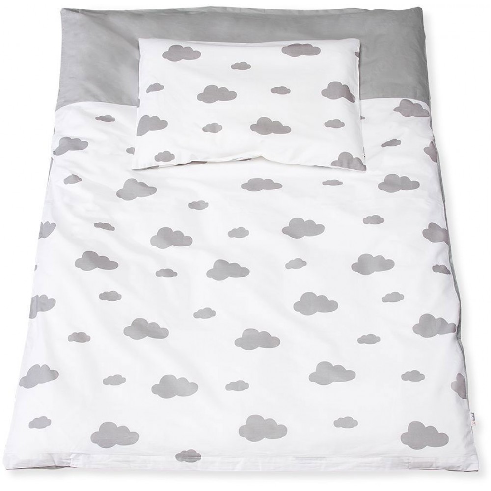 Σετ προίκας Wolkchen 2τμχ - Γκρι