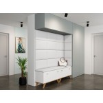 Επενδυμένο Πάνελ τοίχου 50x30-Leuko