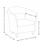 Πολυθρόνα Lane-Kafe