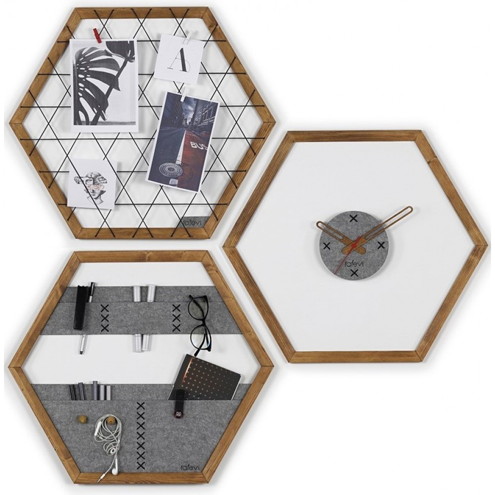 Πάνελ και ρολόι τοίχου Tuva