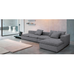 Γωνιακός καναπές Lory-300φ 155β εκ.-Γκρι