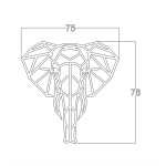 Διακοσμητικό τοίχου Elephant