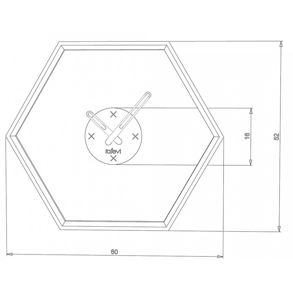 Ρολόι τοίχου Tuva