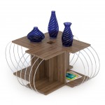 Τραπεζάκι σαλονιού Case-Xrwmio