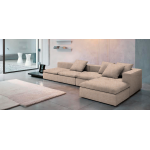 Γωνιακός καναπές Lory-300φ 155β εκ.-Μπεζ