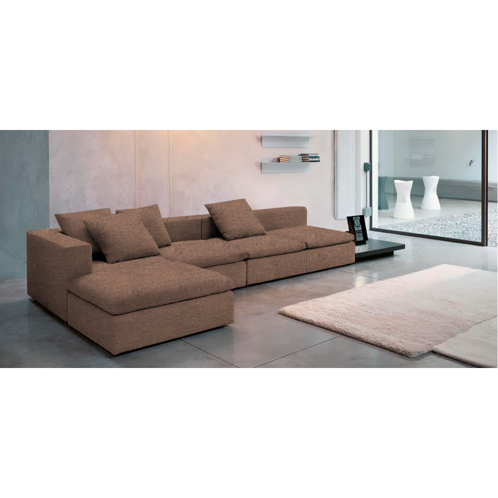 Γωνιακός καναπές Lory-280φ 135β εκ.-Tampa