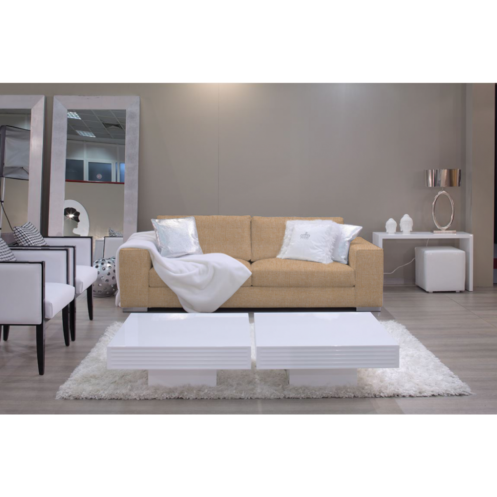 Καναπές Fantasy Διθέσιος-145φ 90β εκ.-Sand