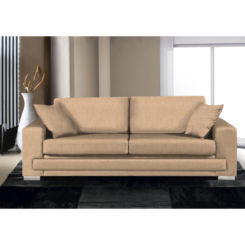 Καναπές Matrix Τριθέσιος-210φ 90β εκ.-Sand