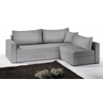 Γωνιακός καναπές Kleio-195φ 140β-Γκρι Anoixto