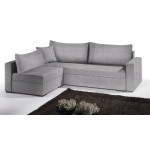 Γωνιακός καναπές Kleio-215φ 160β-Γκρι Anoixto