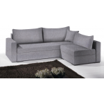 Γωνιακός καναπές Kleio-195φ 140β-Γκρι