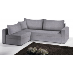 Γωνιακός καναπές Kleio-195φ 140β-Γκρι