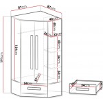 Ντουλάπα Guiliver γωνιακή