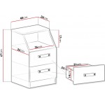 Συρτάρι γραφείου Trafiko-Mple