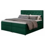 Επενδυμένο κρεβάτι Delande-180 x 200-Prasino