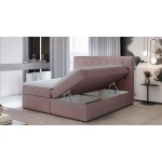 Επενδυμένο κρεβάτι Delande-180 x 200-Roz