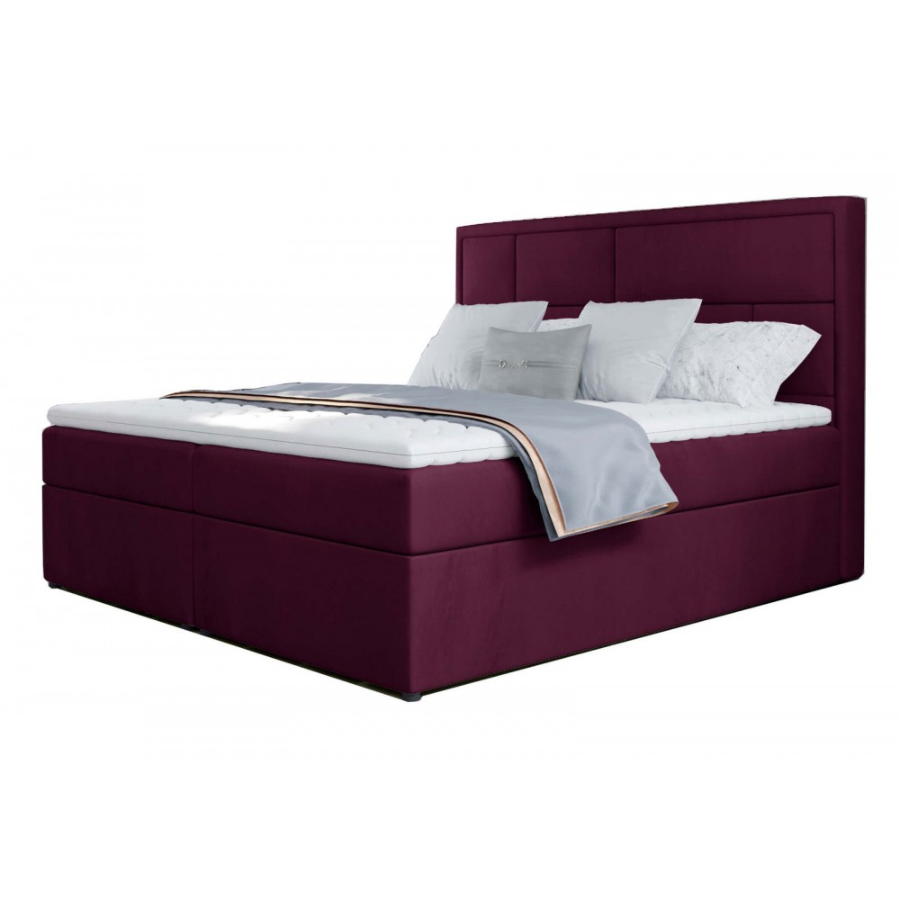 Επενδυμένο κρεβάτι Dorma-160 x 200-Mporntw