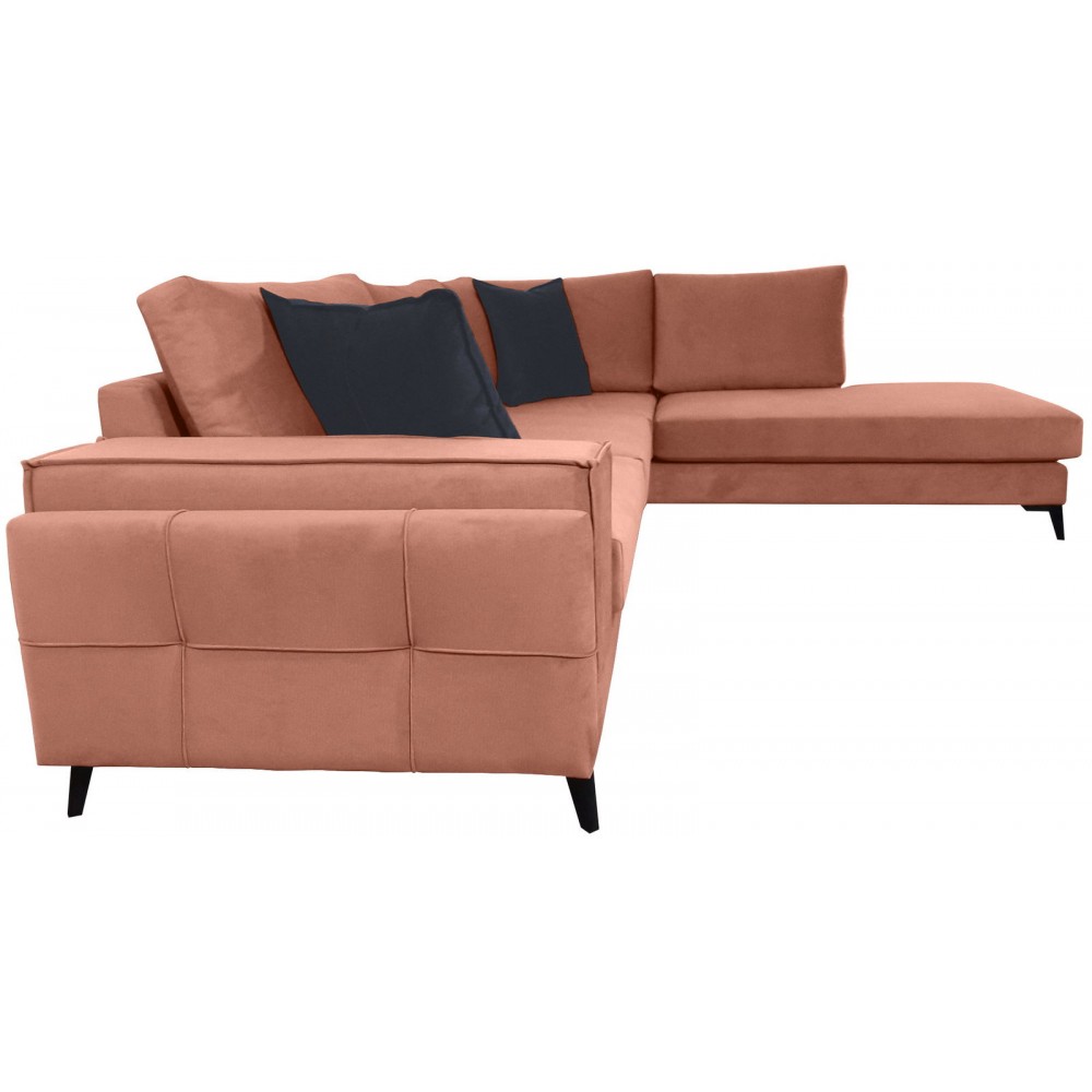 Γωνιακός καναπές Siena-Portokali-Αριστερή