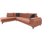 Γωνιακός καναπές Siena-Portokali-Δεξιά
