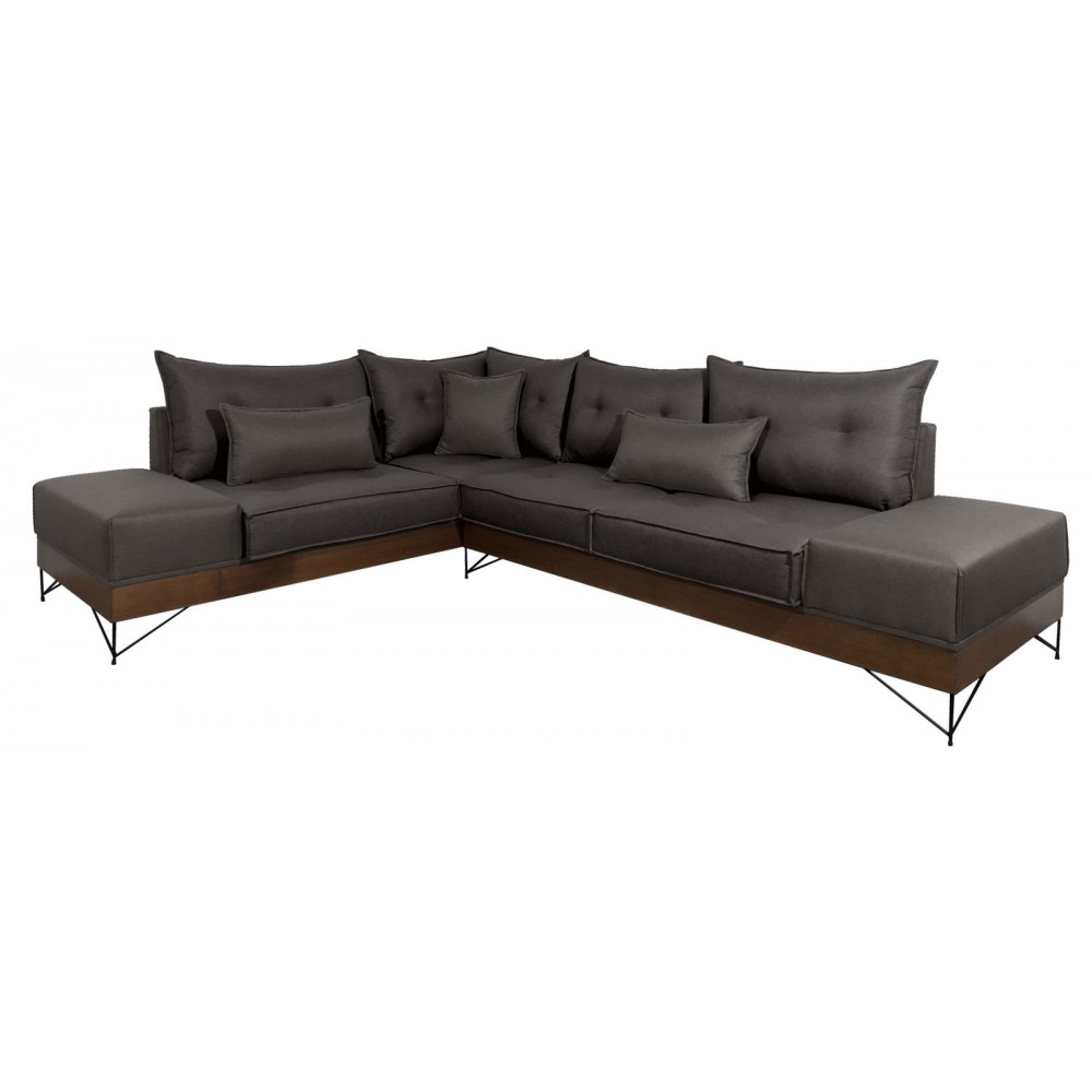 Γωνιακός καναπές King-Kafe-Αριστερή