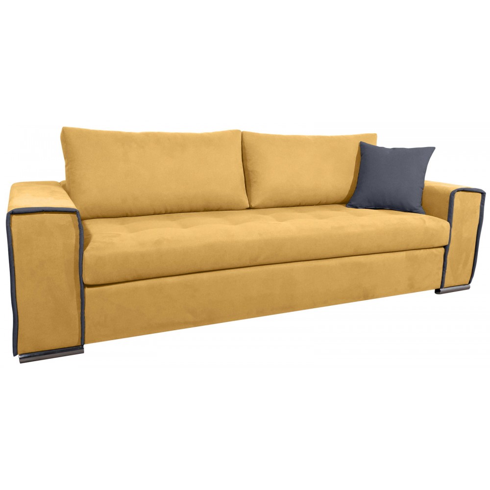 Καναπές Porto τριθέσιος-Moustardi