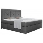 Επενδυμένο κρεβάτι Irma-160 x 200-Gkri