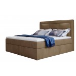 Επενδυμένο κρεβάτι Benson-Kafe Anoixto-160 x 200