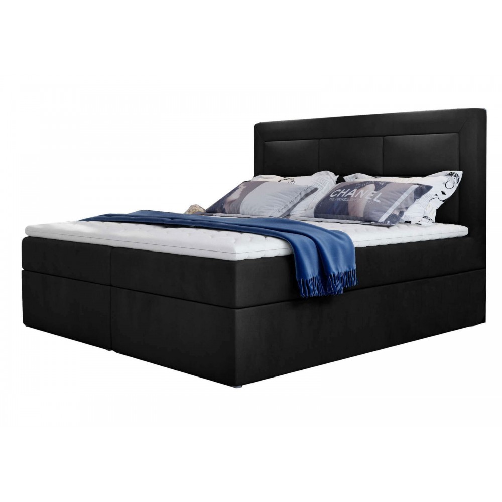 Επενδυμένο κρεβάτι Benson-Mauro-160 x 200