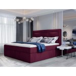 Επενδυμένο κρεβάτι Benson-Mporntw-160 x 200