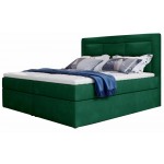 Επενδυμένο κρεβάτι Benson-Prasino-140 x 200