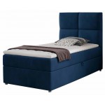 Επενδυμένο κρεβάτι Ivan-Mple Skouro