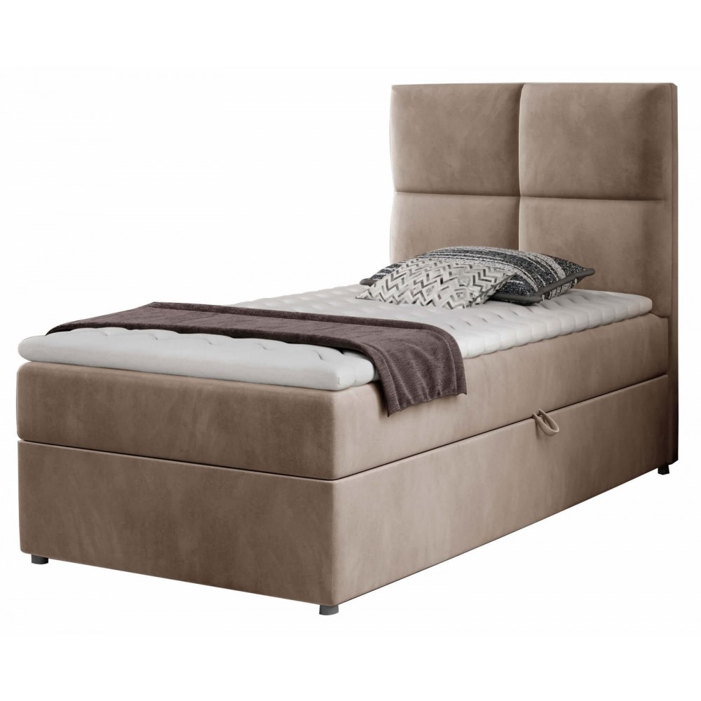 Επενδυμένο κρεβάτι Ivan-Mpez