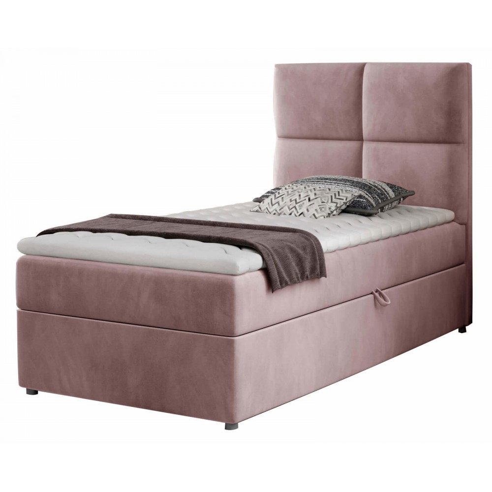 Επενδυμένο κρεβάτι Ivan-Roz