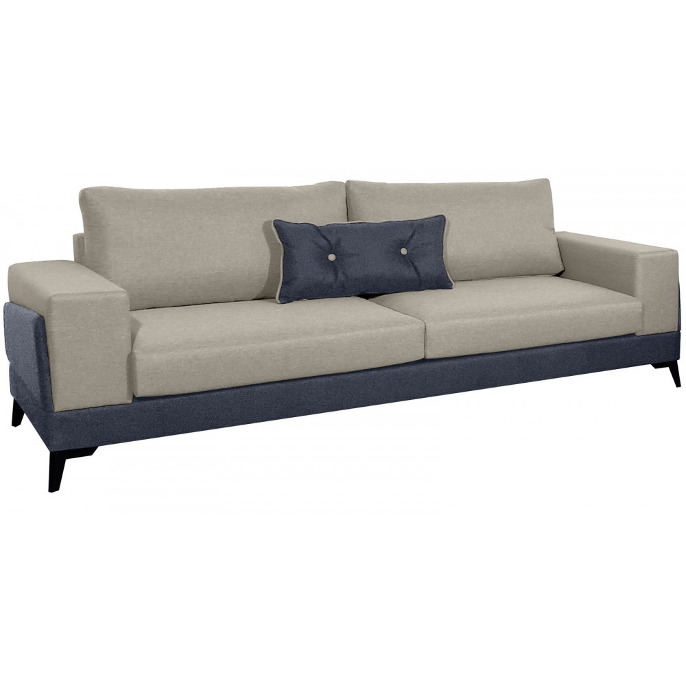 Καναπές Palma τριθέσιος-Mpez-Gkri